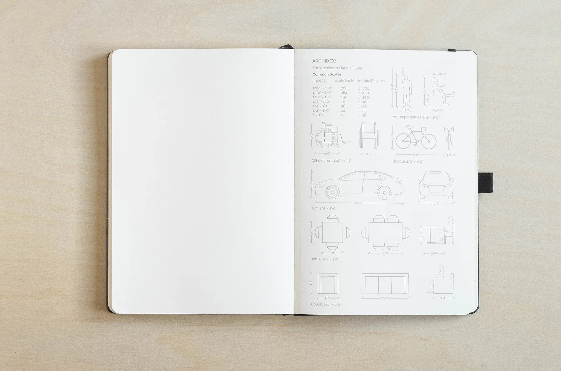 Architect Essentials B5 Sketchbook - Image 3