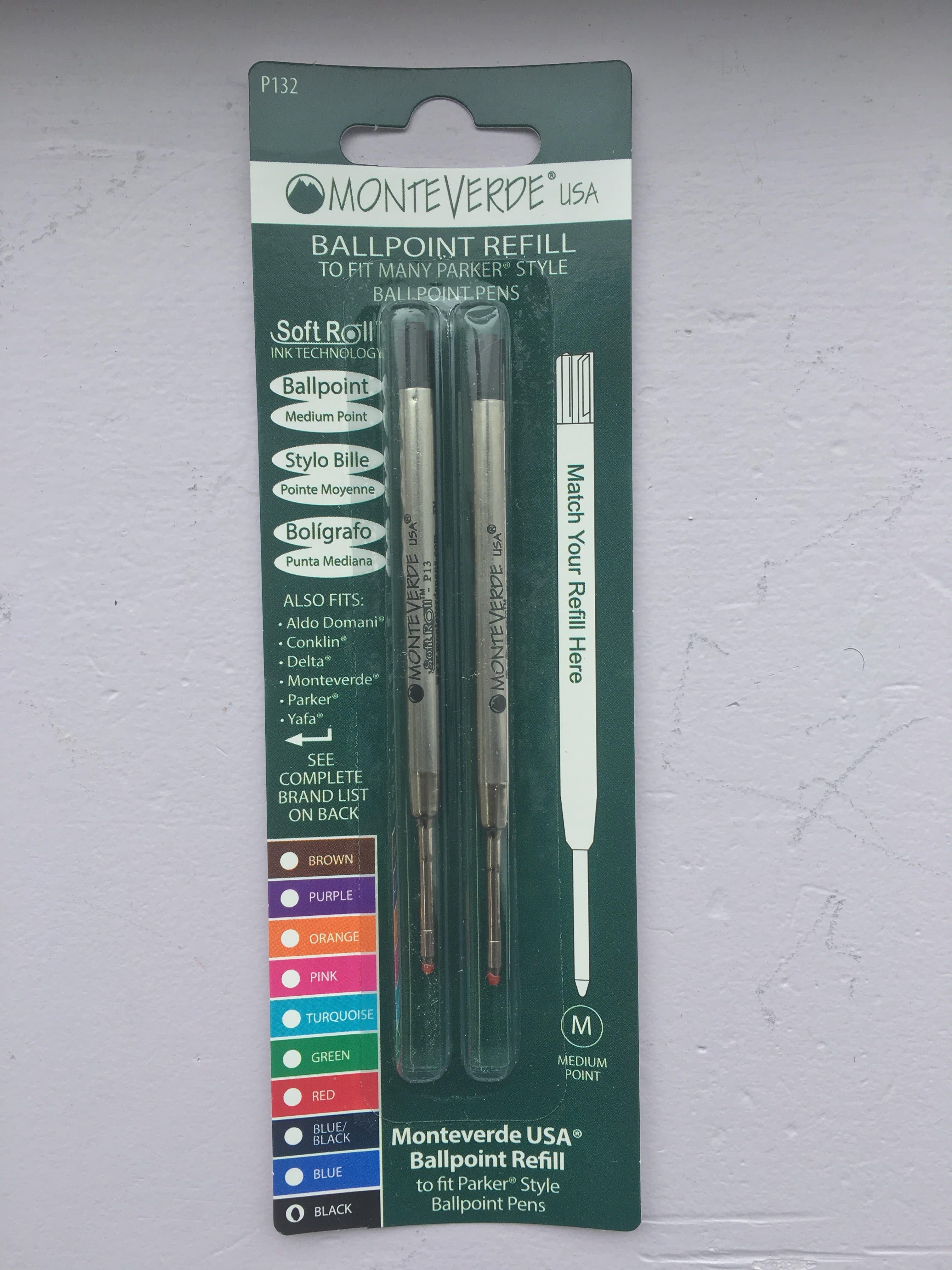 Ballpoint Capped Medium Refill to fit Parker Pens - Image 2