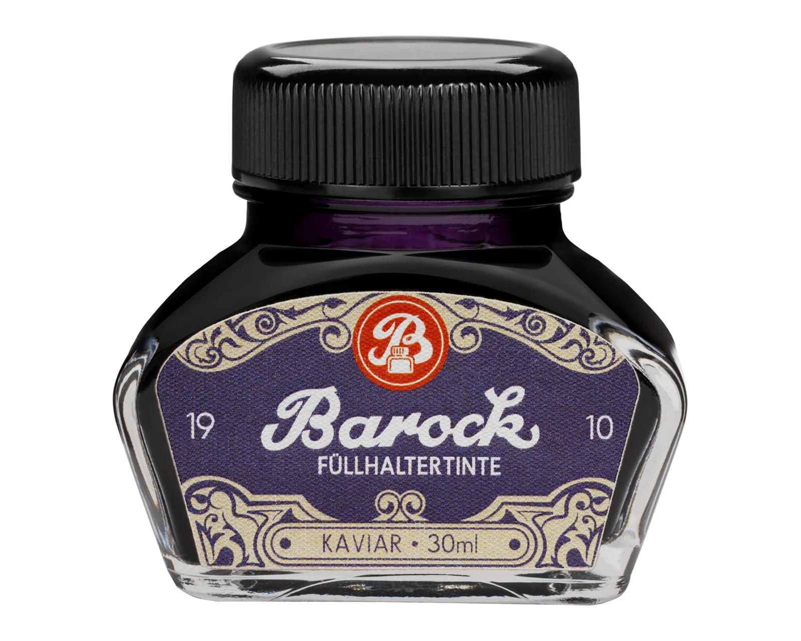 Barock Fountain Pen Ink - Kaviar