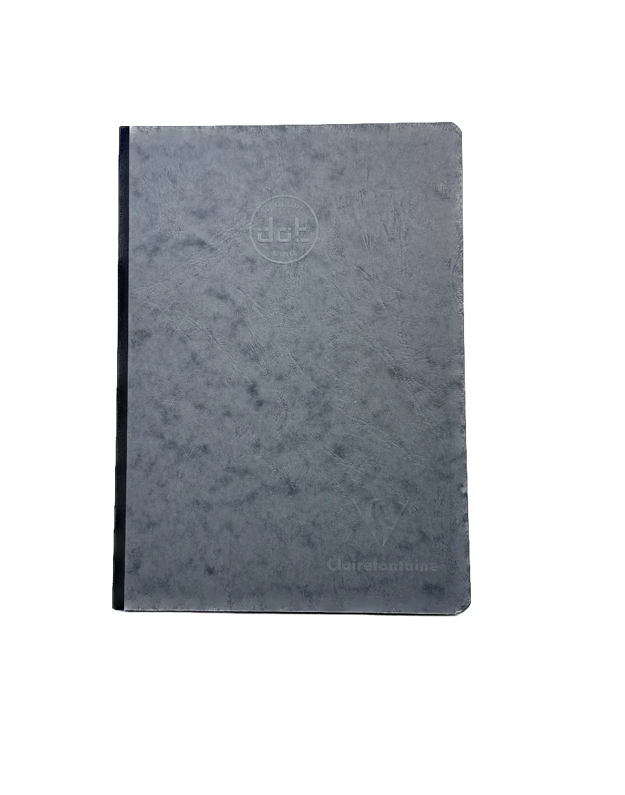 Clairefontaine Age-Bag Brochure Notebook Canvas Back Dot -Grey- A5 192 pages