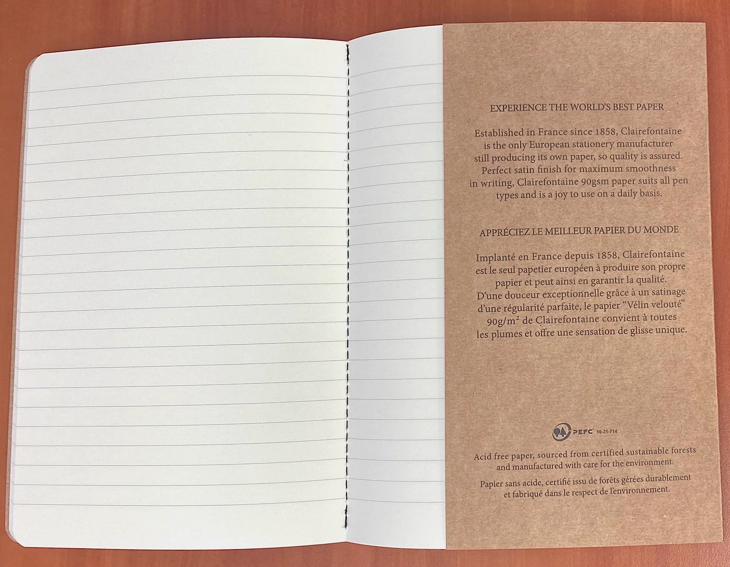 Clairefontaine Flying Spirit Sewn Spine Notebook - Image 5