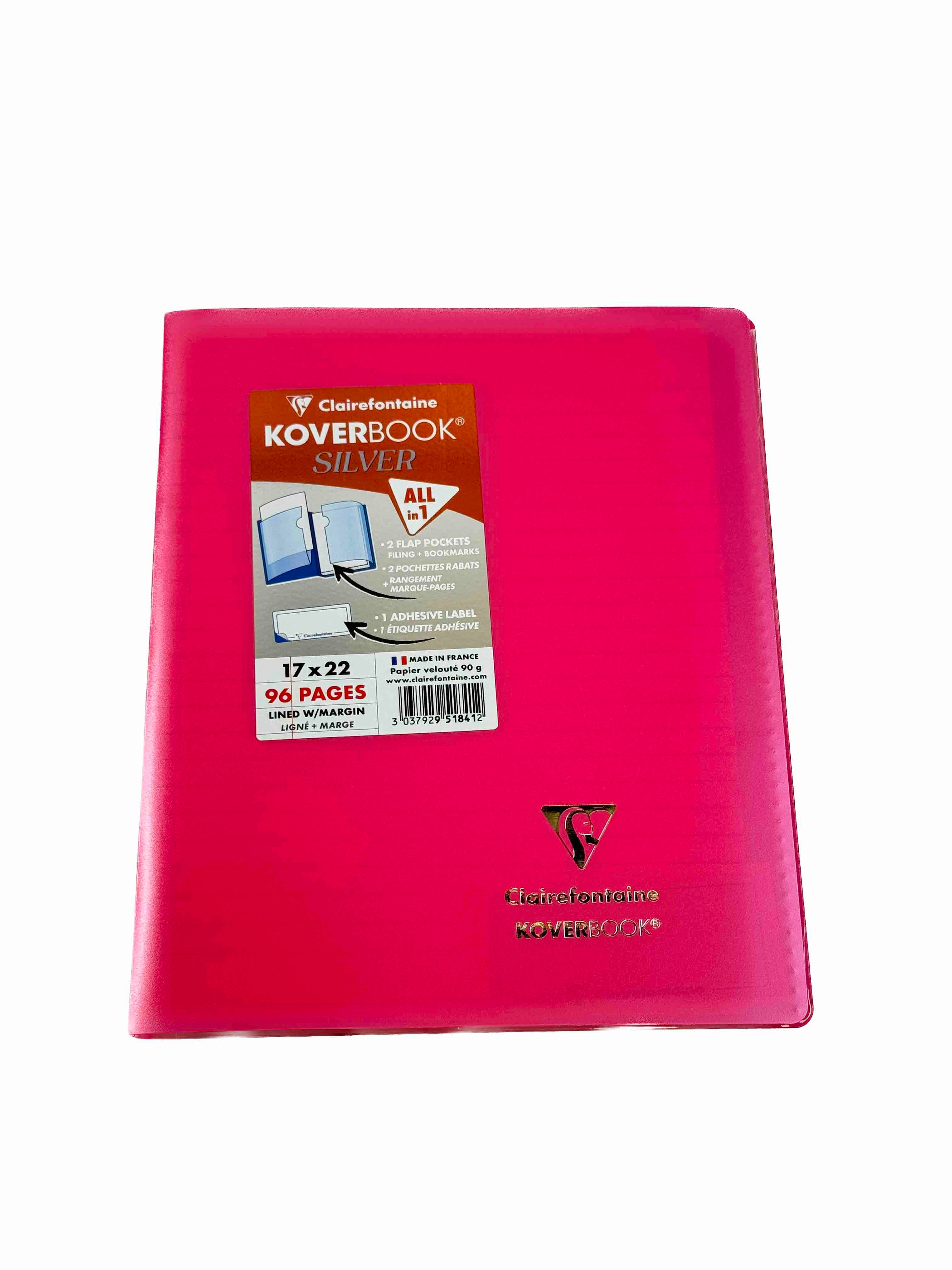 Clairefontaine Koverbook Silver Notebook - All in 1 - Image 4