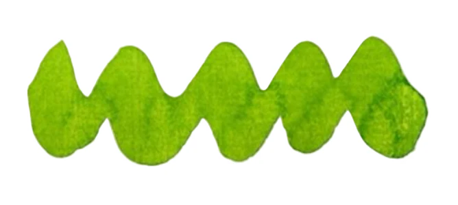 Diamine Forever Ink  50mL - Permanent Pigment Multi-use Ink - Hyper Green - Image 2