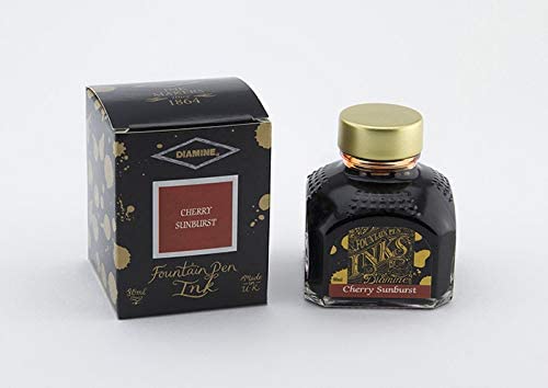 Diamine Fountain pen Inks 80ml - Cherry Sunburst