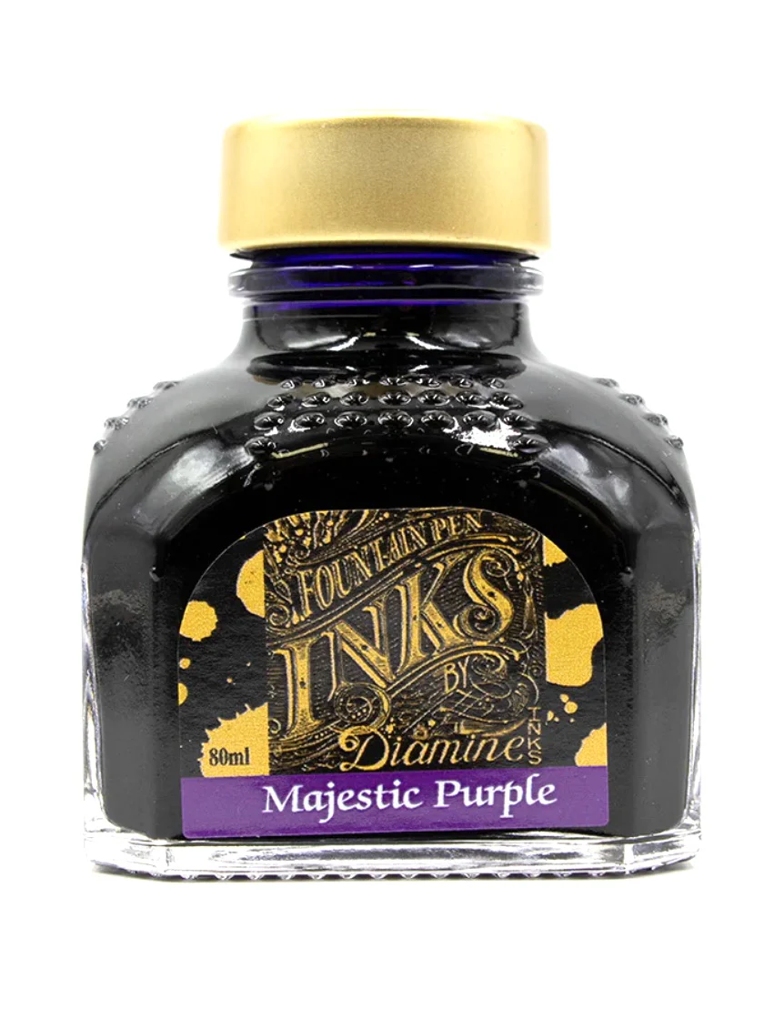 Diamine Fountain pen Inks 80ml - Majestic Purple