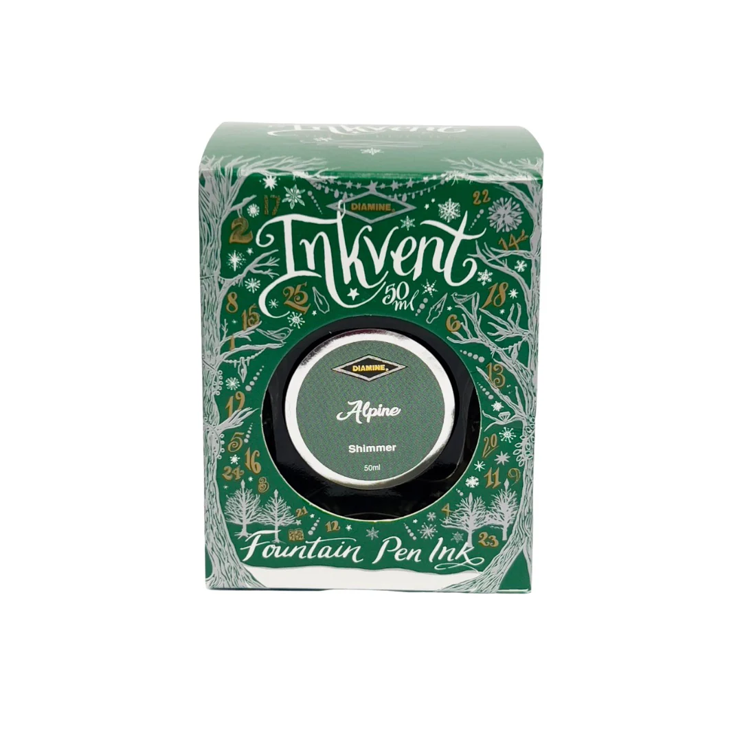 Diamine Green Edition Inkvent - Alpine (50ml) - Image 2