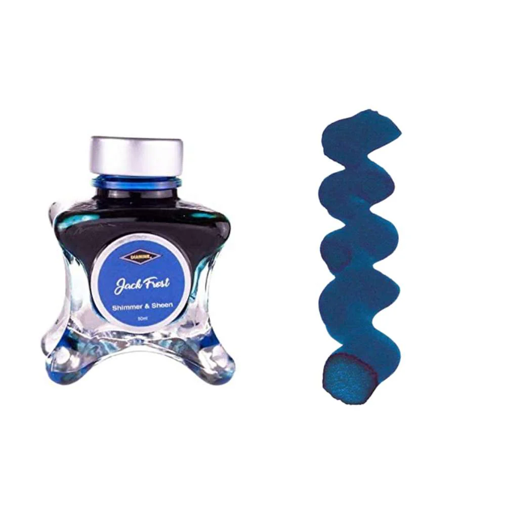 Diamine Inkvent Blue Edition 50ml Ink Bottle - Jack Frost