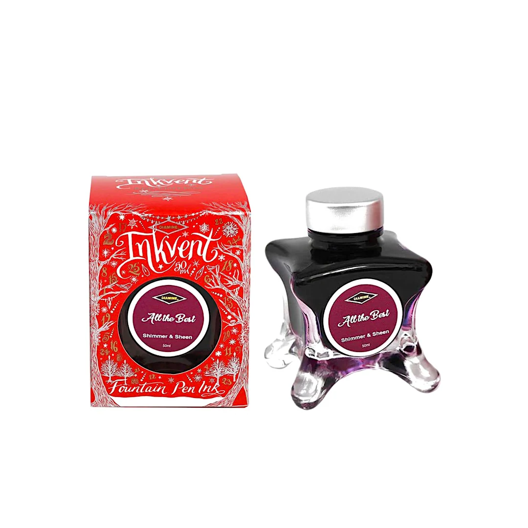 Diamine Inkvent Red Edition 50ml Ink Bottle - All the Best