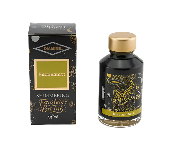 Diamine Shimmering Fountain pen Inks 50ml - Razzmatazz
