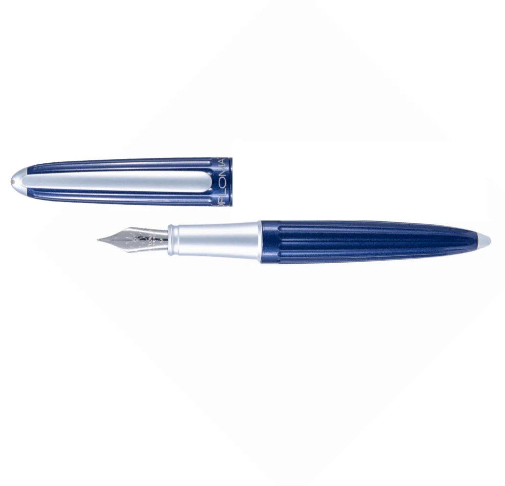Diplomat Aero Fountain Pen - Midnight Blue - Image 2