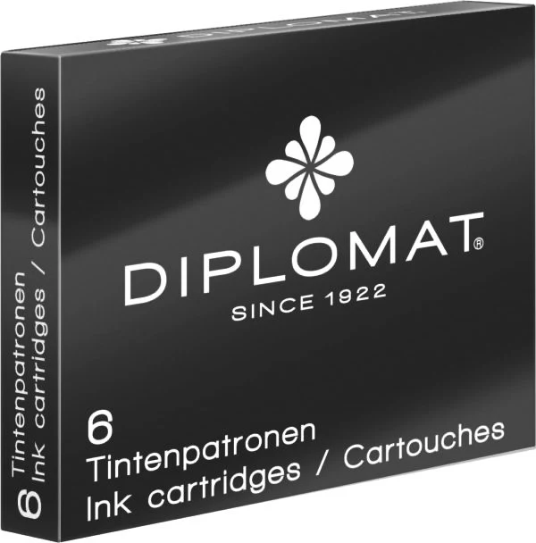 Diplomat Ink Cartridges Box of 6 - Image 2