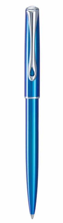 Diplomat Traveller Easyflow Ballpoint Pen Funky Blue - Image 3