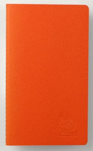 Dressco Stitched Notebook - Alezan Apricot Orange - Image 2