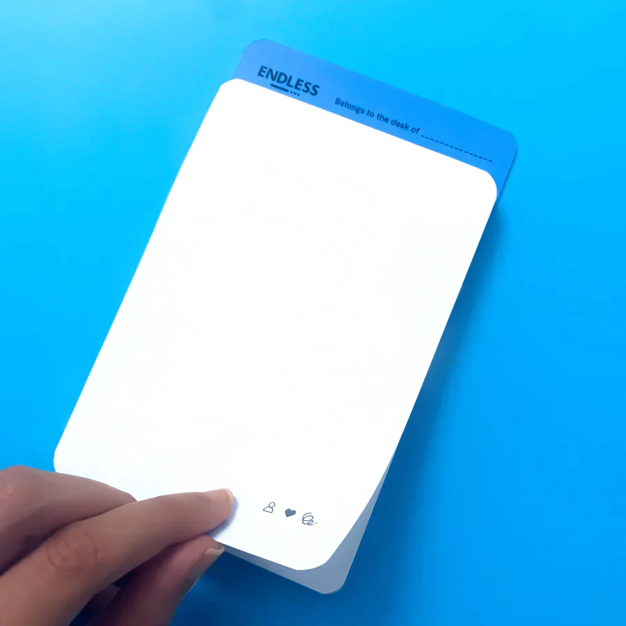 Endless Creative Block Dotted A6 Tear-Off Notepad