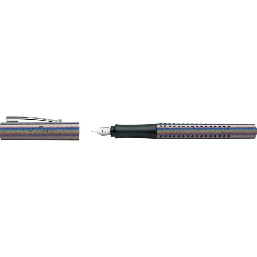 Faber-Castell Grip 2011 Edition Fountain Pen - Glam Silver