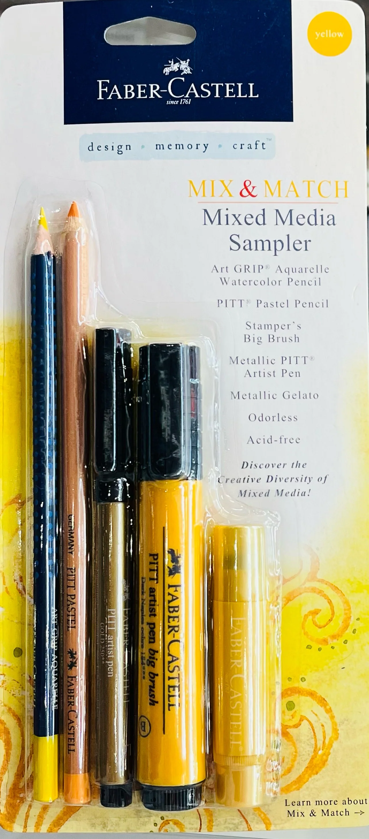 Faber-Castell Mix & Match Mixed Media Sampler - Image 3