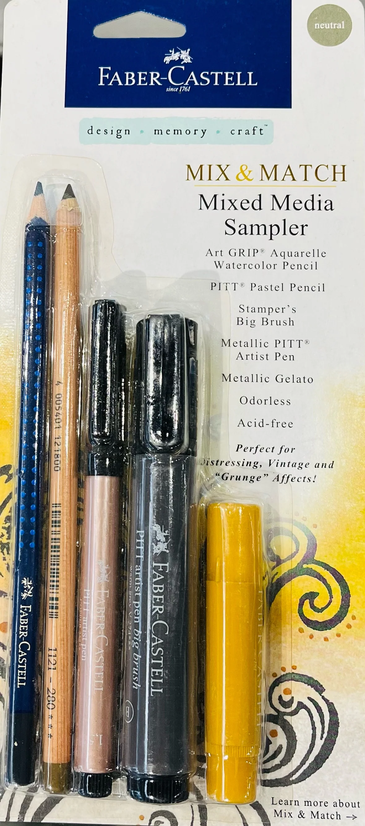 Faber-Castell Mix & Match Mixed Media Sampler - Image 5