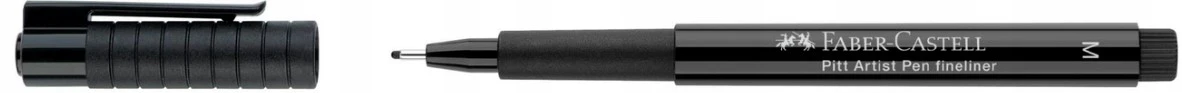 Faber-Castell Pitt Artist Pen Black Brush Calligraphy - Image 6