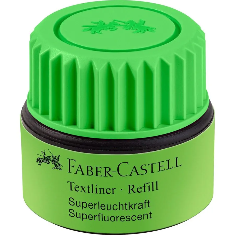 Faber Castell Textliner 1549 Refill System, Green