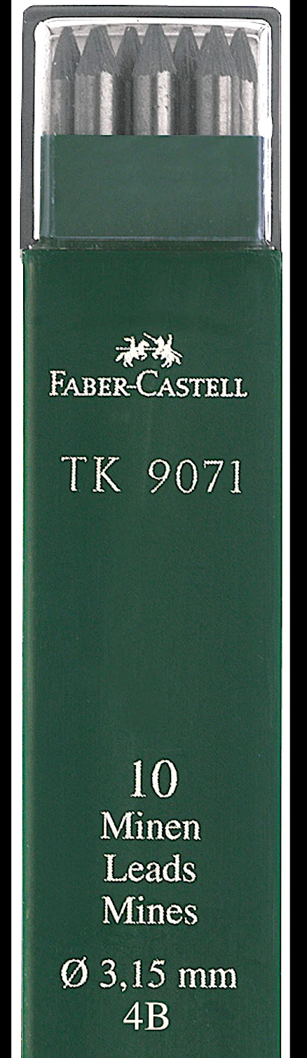 Faber-Castell TK 9071 Leads 3.15 4B