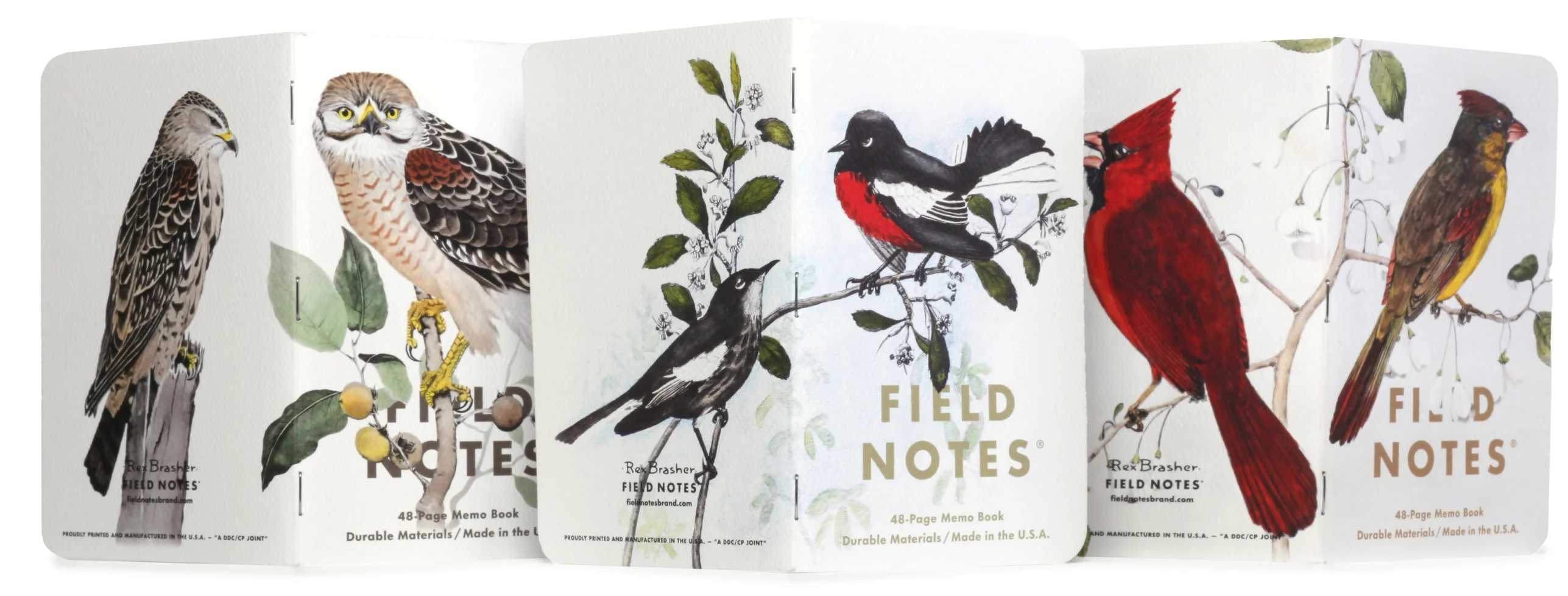 FIELD NOTES - BIRDS & TREES OF N.AMERICA – PACK C (REDSTART)