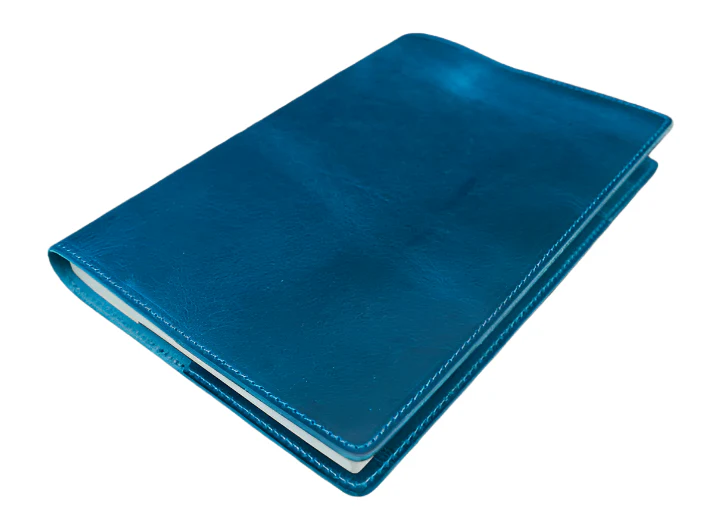 Galen Leather - Slim A5 Notebook/Planner Cover - C.H. Ocean Blue