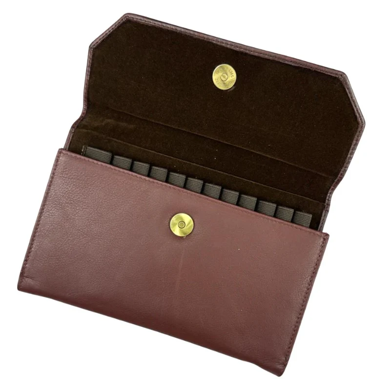 Girologio 12 Penfolio Clutch - Antique Brown - Image 2