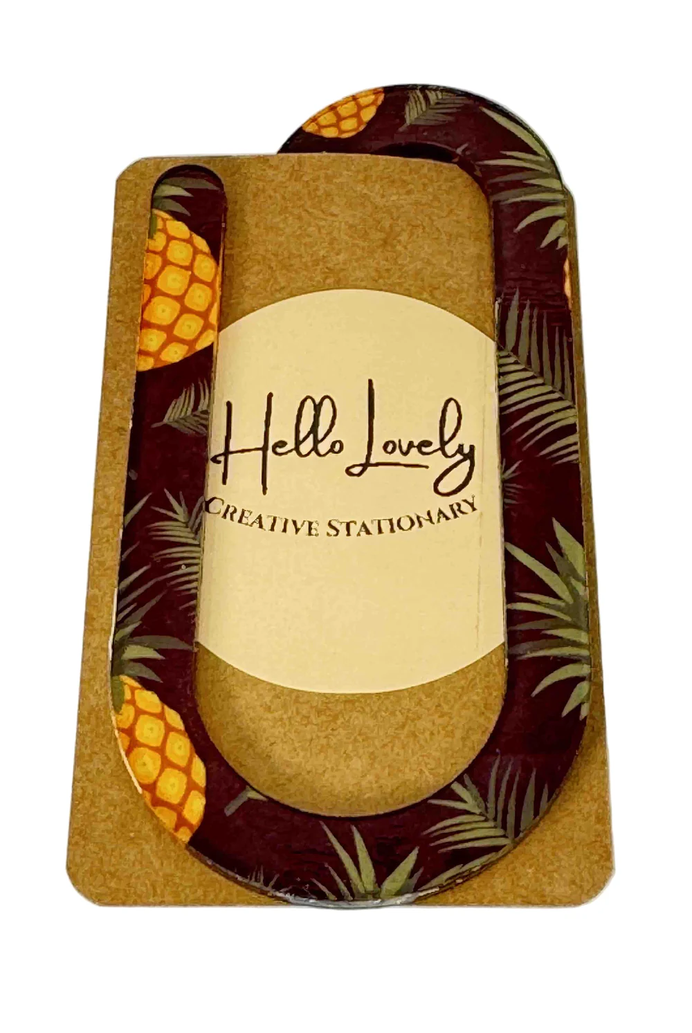 Hello Lovely Creative Stationery Bookmark Clip - Image 11