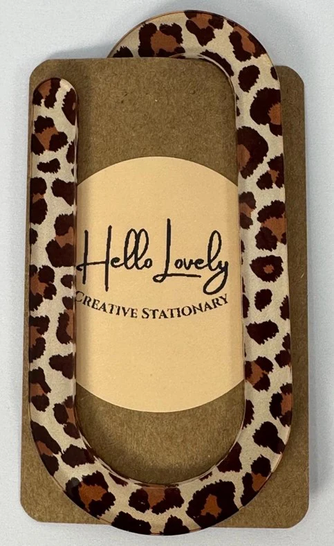 Hello Lovely Creative Stationery Bookmark Clip - Image 15