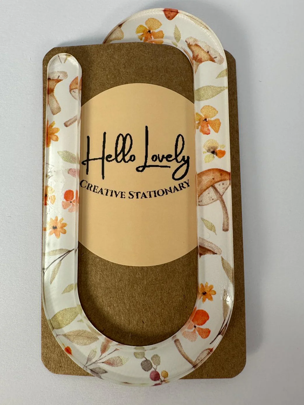 Hello Lovely Creative Stationery Bookmark Clip - Image 19