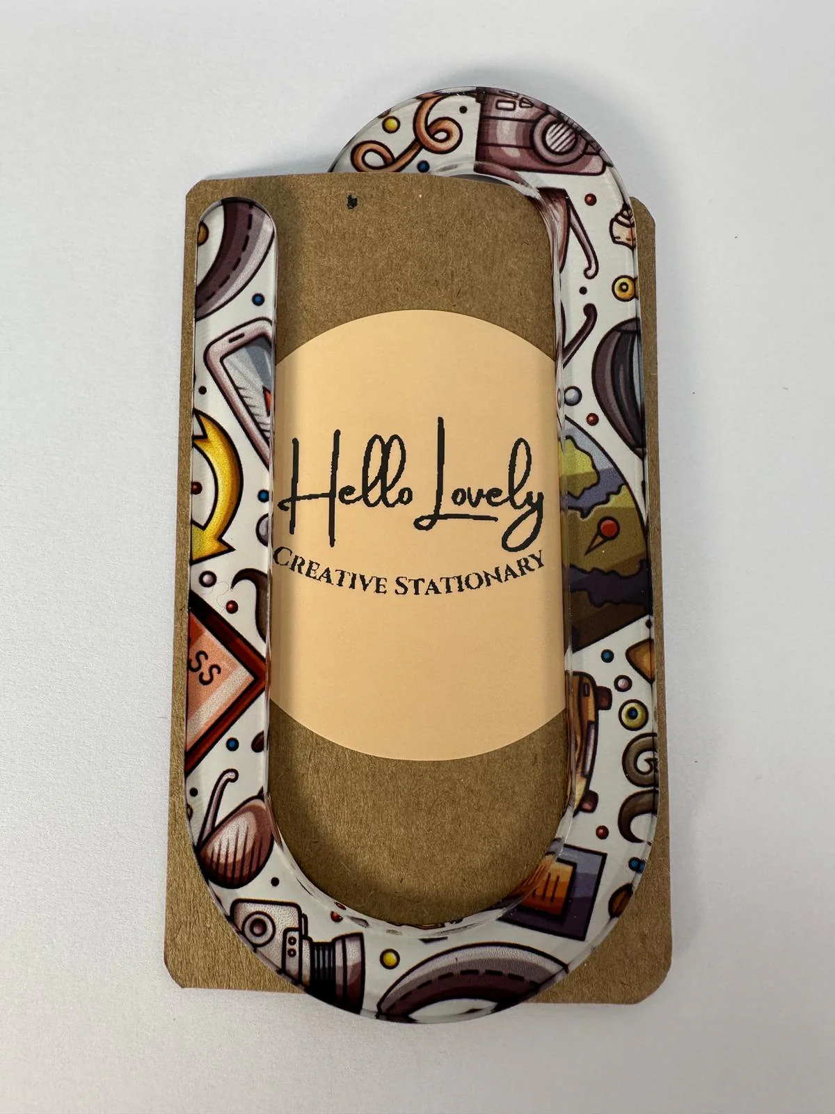 Hello Lovely Creative Stationery Bookmark Clip - Image 20
