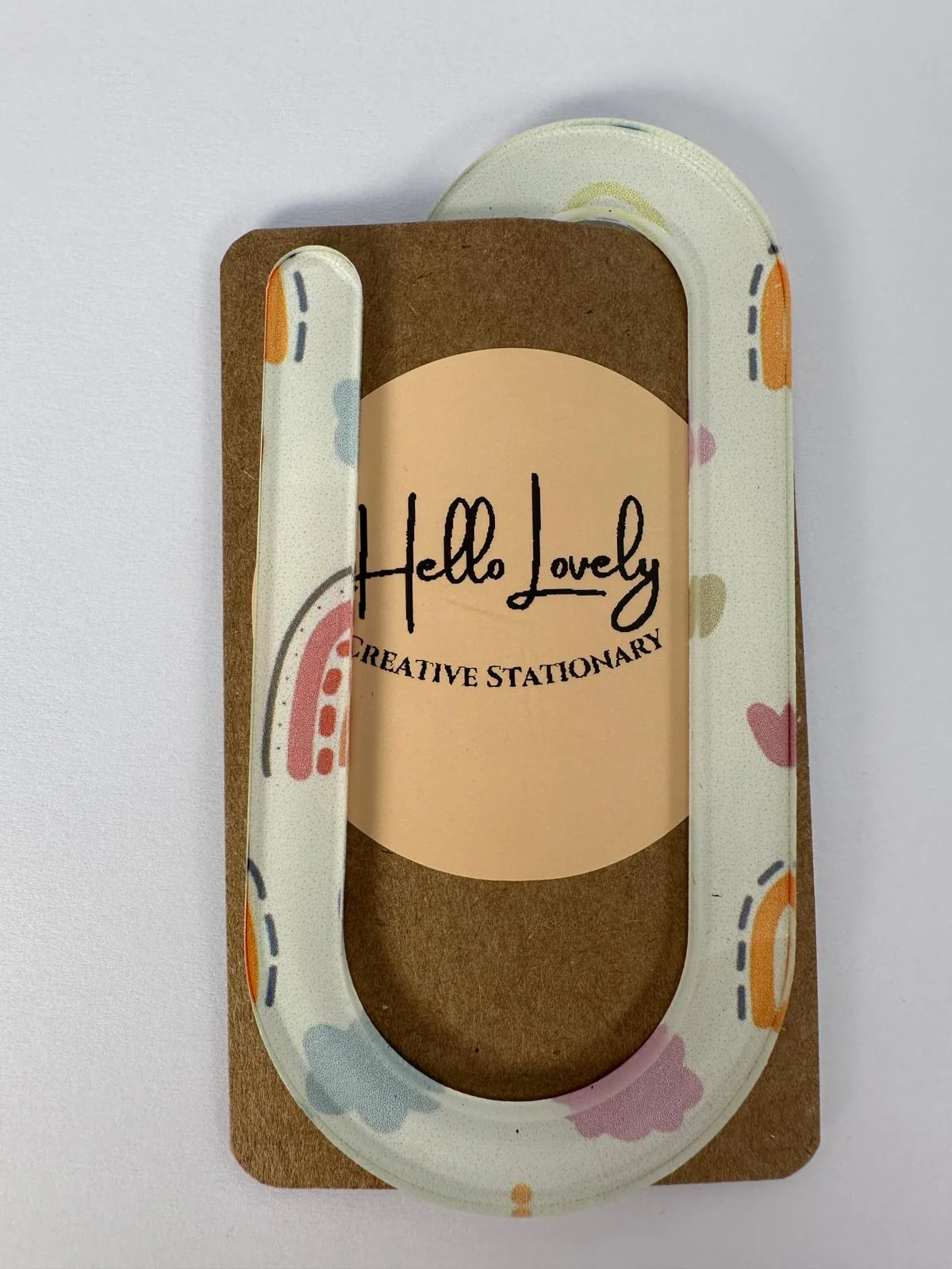 Hello Lovely Creative Stationery Bookmark Clip - Image 21