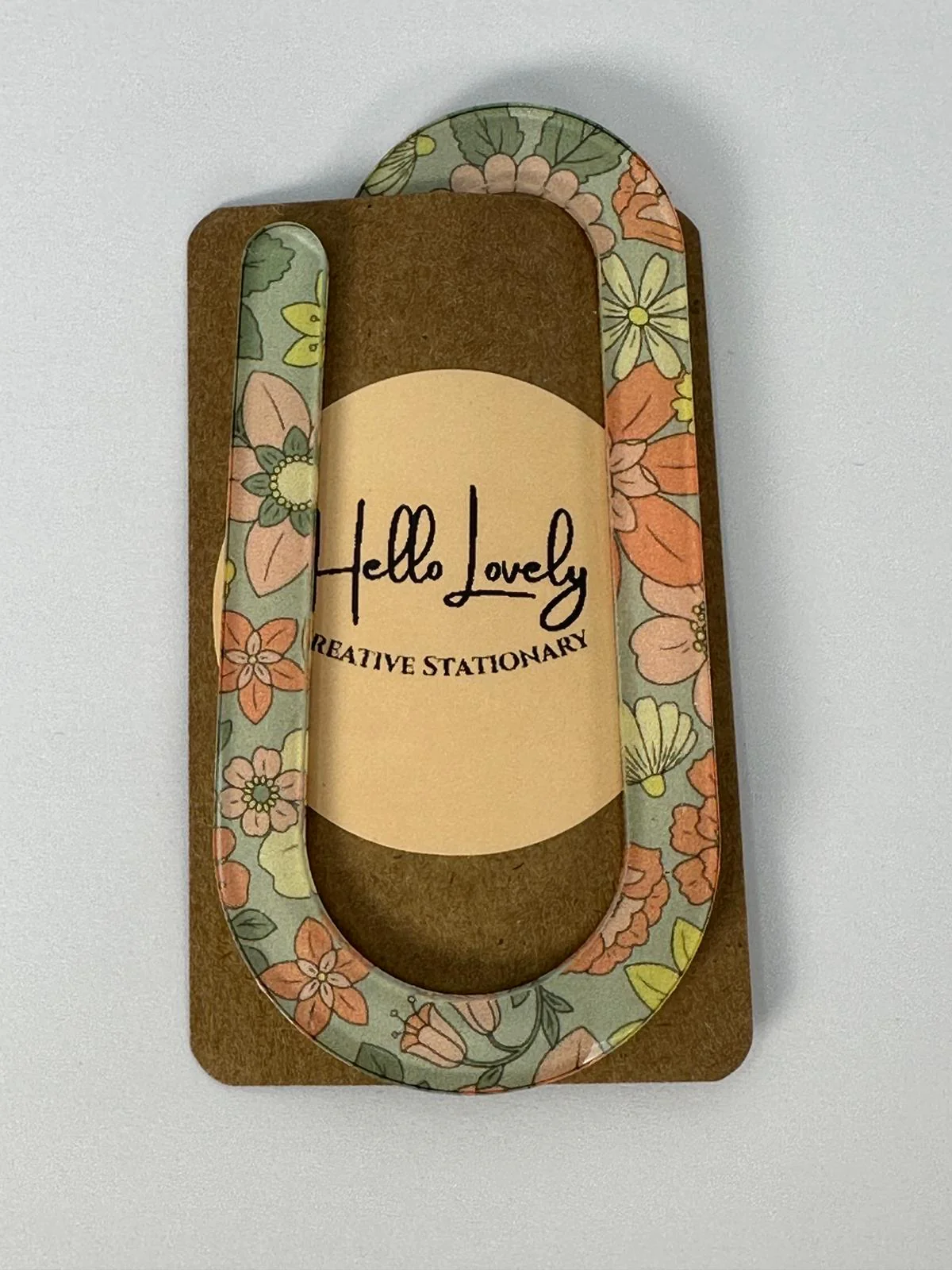 Hello Lovely Creative Stationery Bookmark Clip - Image 26