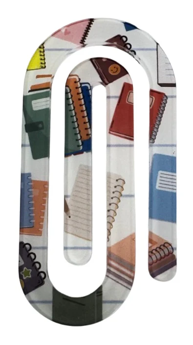 Hello Lovely Creative Stationery Bookmark Clip - Image 3