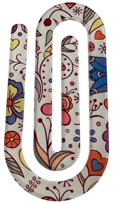Hello Lovely Creative Stationery Bookmark Clip - Image 37