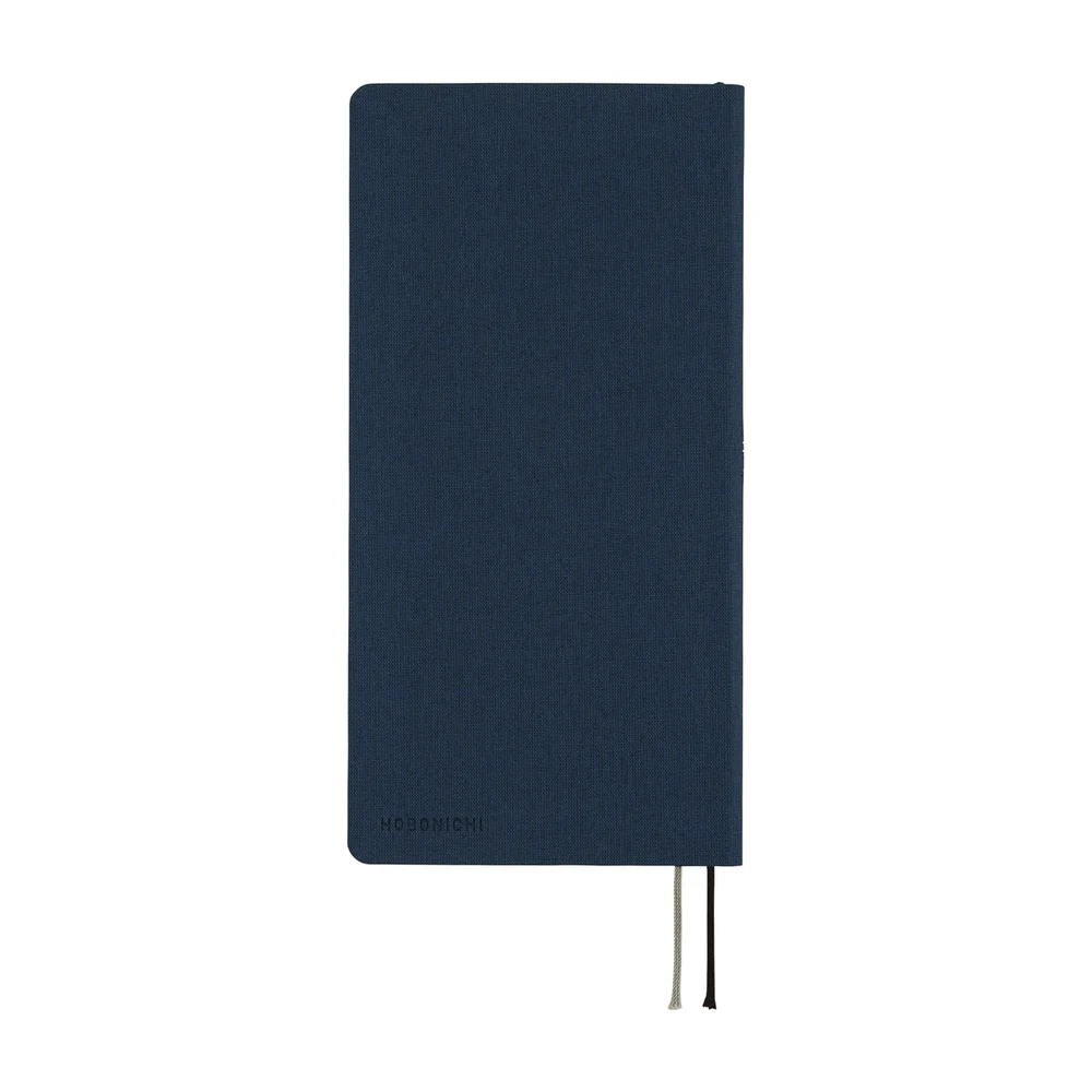Hobonichi 2026 Colors Cosmo Blue Journal - Mega English Tall & Slim January Start - Image 2