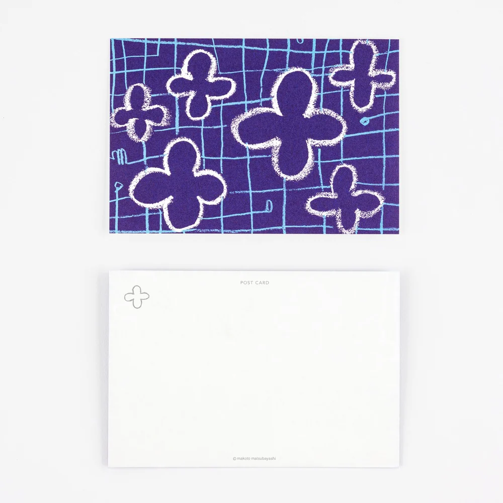 Hobonichi 2026 Postcard Set – Makoto Matsubayashi Floral Collection (Set of 4) - Image 2