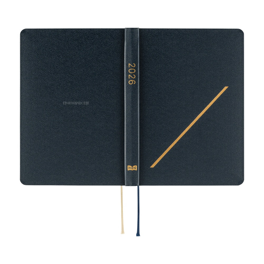 Hobonichi 2026 Slash Navy Journal A6 HON - English January Start - Image 3