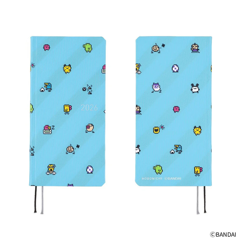 Hobonichi 2026 Tamagotchi: Our Tamagotchi Journal - English Tall & Slim January Start