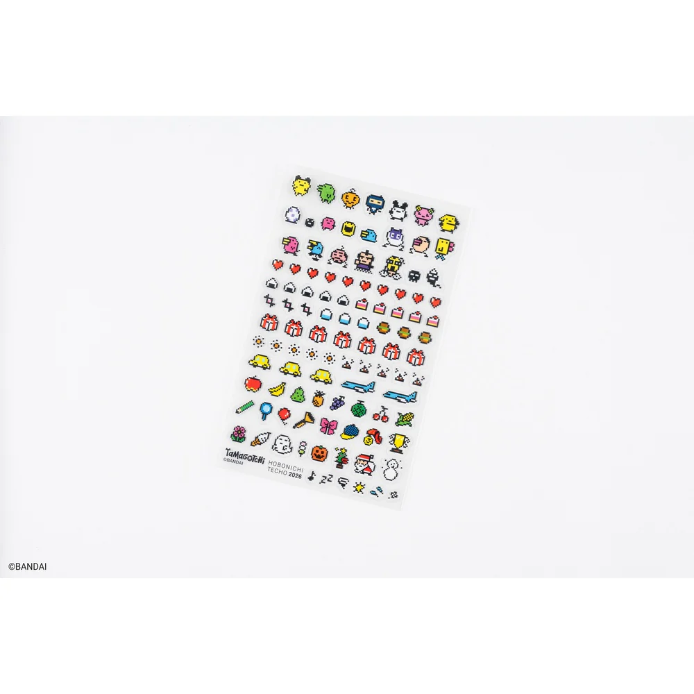 Hobonichi 2026 Tamagotchi: Our Tamagotchi Journal - English Tall & Slim January Start - Image 6