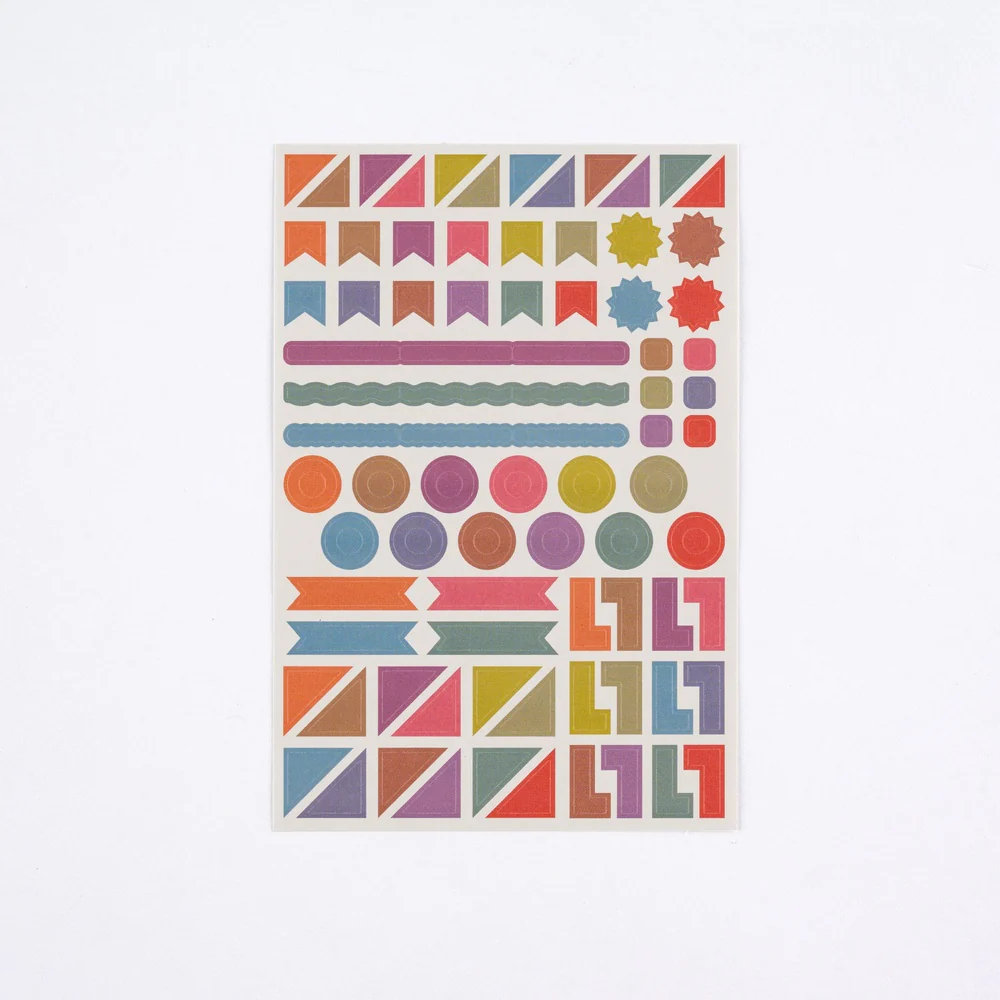 Hobonichi 2026 Tsuki no IRO Sticker Set - Schedule - Image 4