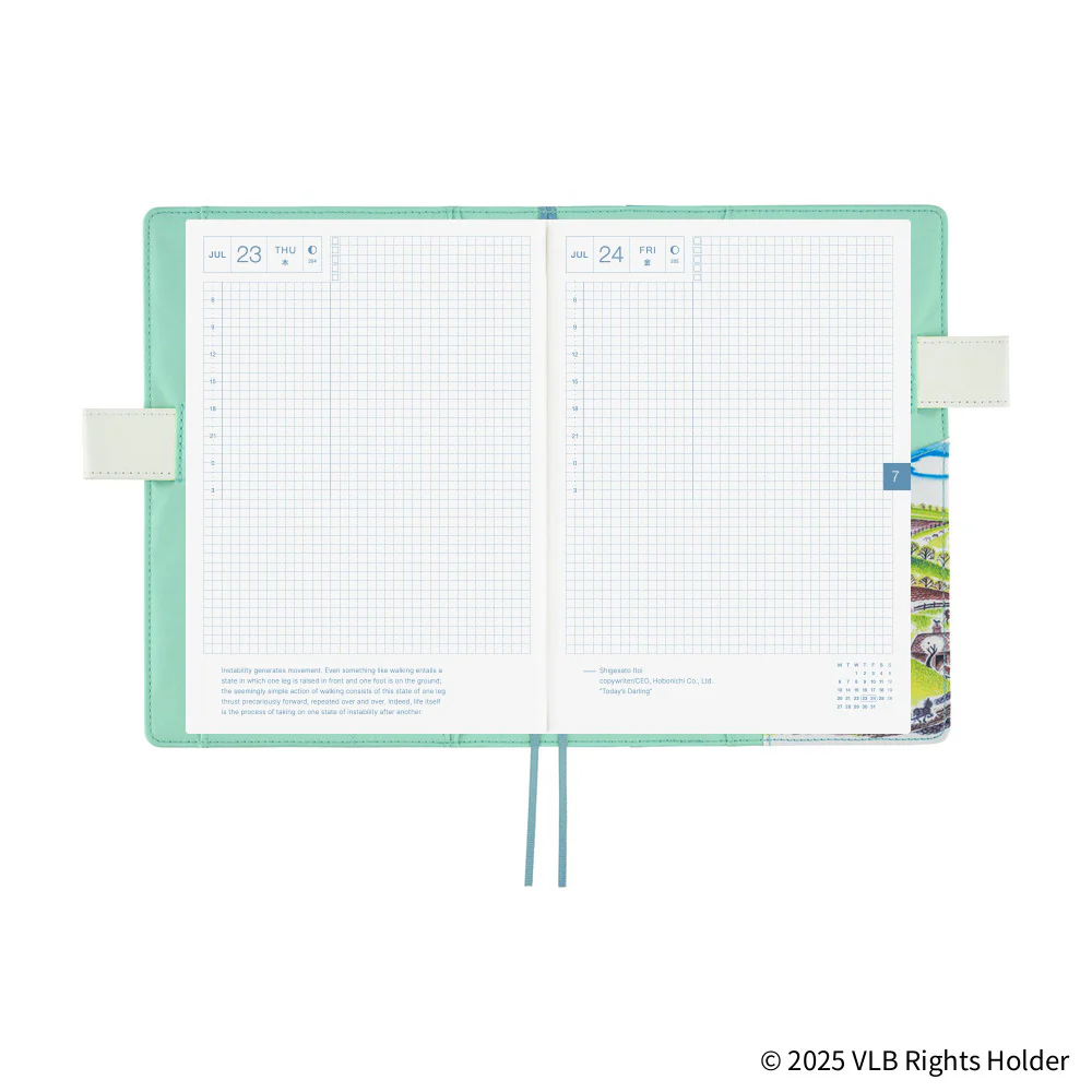Hobonichi 2026 Virginia Lee Burton The Little House Book Cover A5 - Image 3