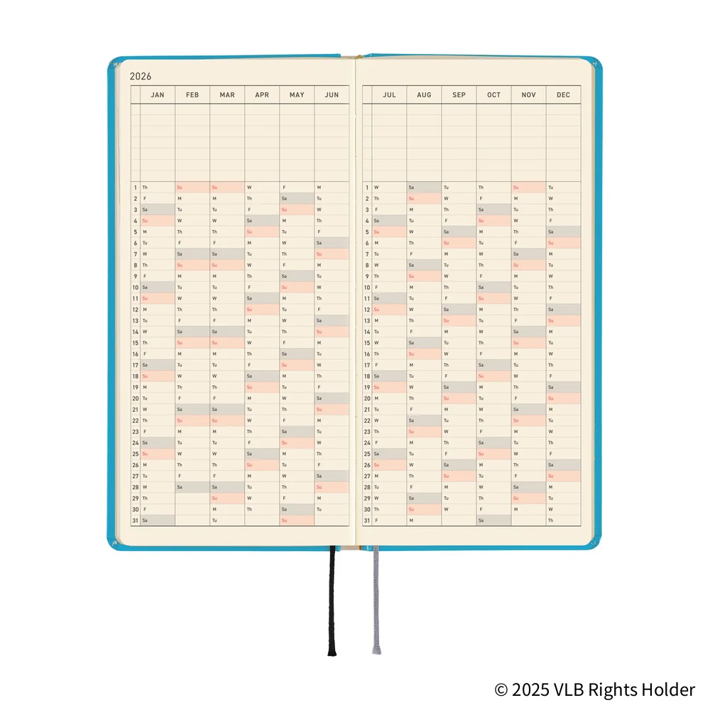Hobonichi 2026 Virginia Lee Burton The Little House Journal - English Tall & Slim January Start - Image 5