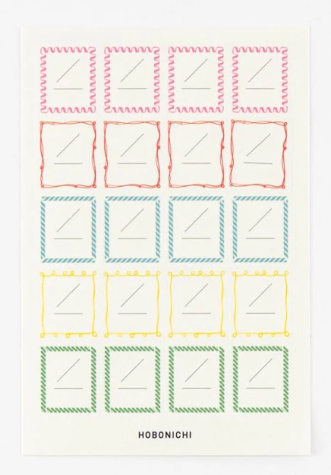 Hobonichi Frame Stickers