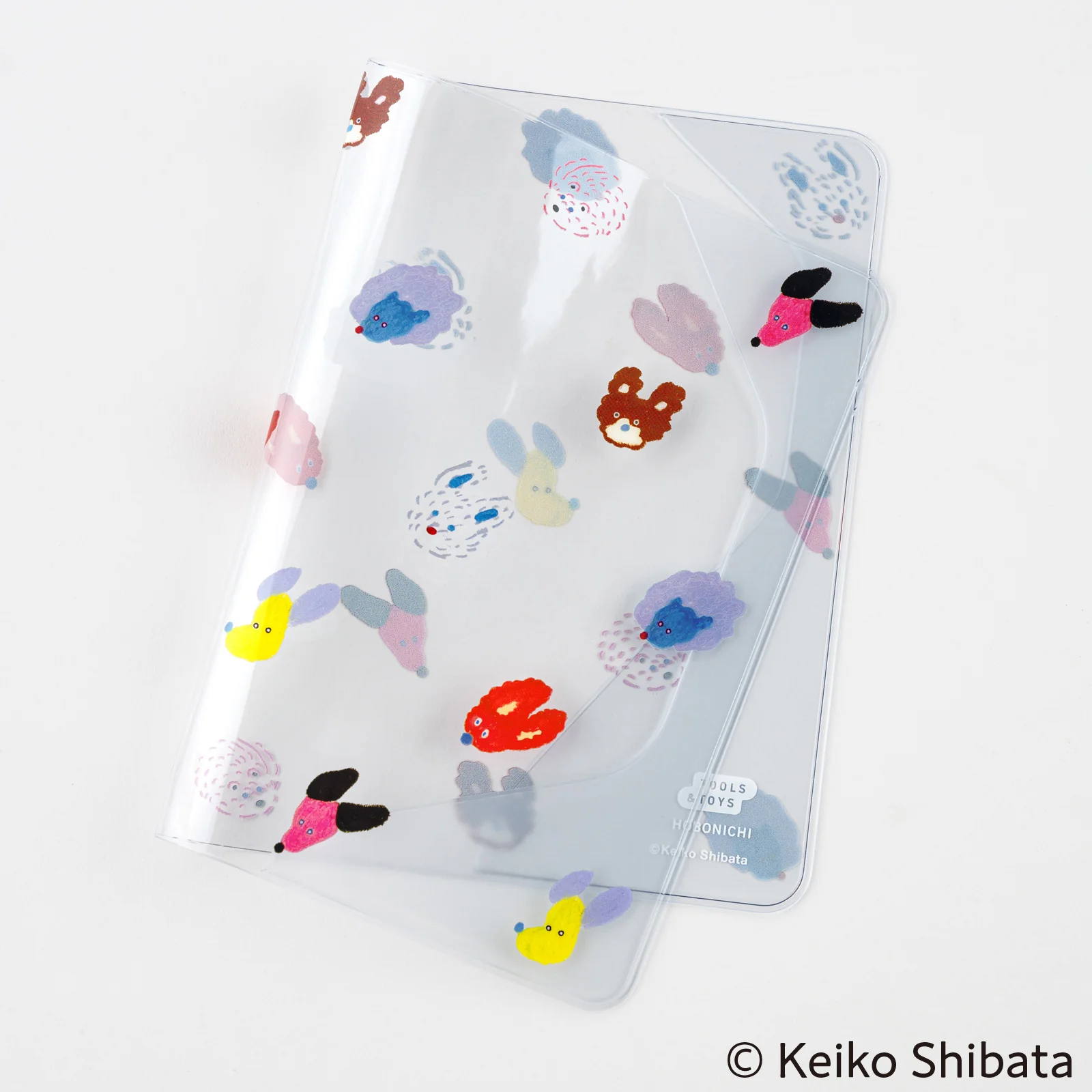 Hobonichi Keiko Shibata: Cover on cover - A6 (Dog Ears Fluttering in the Wind