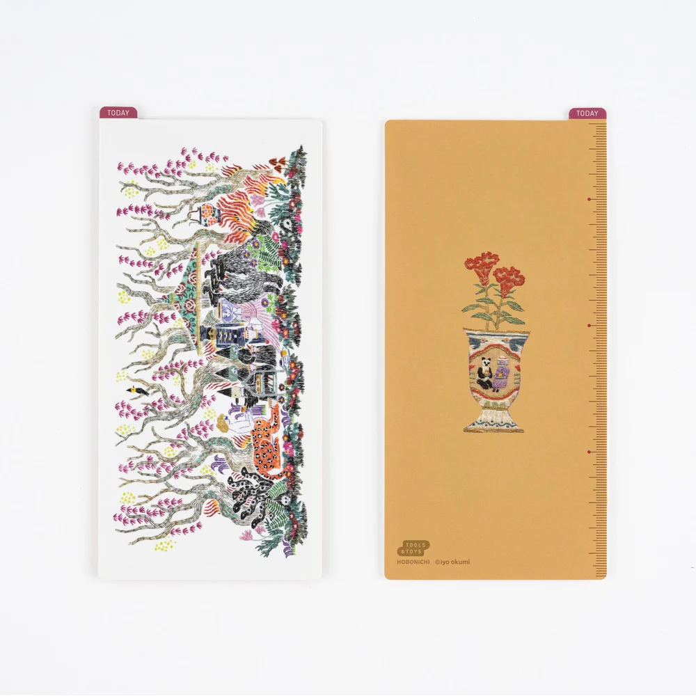 Hobonichi Pencil Board - Iyo Okumi: Happy Tea Time - Group Party - Weeks