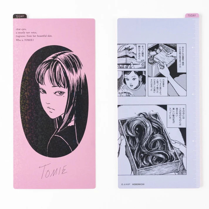 Hobonichi Pencil Board - Junji Ito: Tomie - Pink - Weeks - Image 2