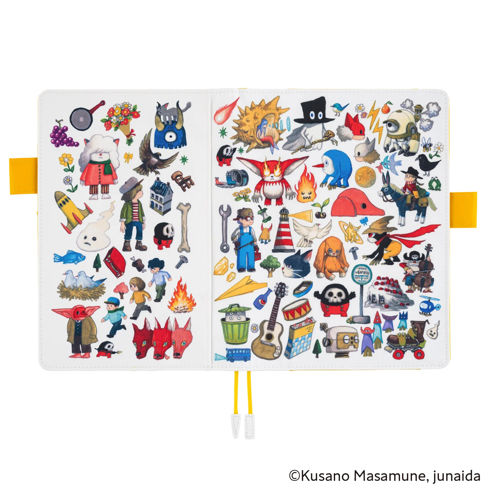 Hobonichi Techo 2025 - A5 Cover Only - Masamune Kusano x junaida: Himitsu Stranger - Image 4