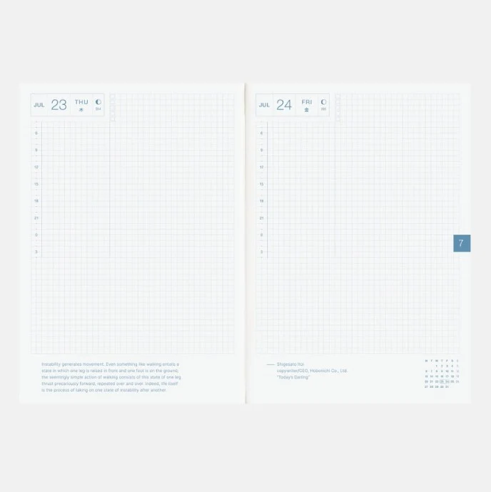 Hobonichi Techo 2026 Cousin (English Edition) A5 - Original - Image 3