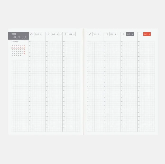 Hobonichi Techo 2026 Cousin (English Edition) A5 - Original - Image 5